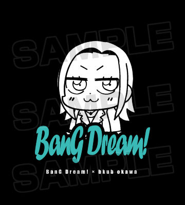 BanG Dream! × 大川ぶくぶ レイヤ Tシャツ