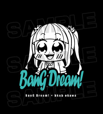 BanG Dream! × 大川ぶくぶ パレオ Tシャツ