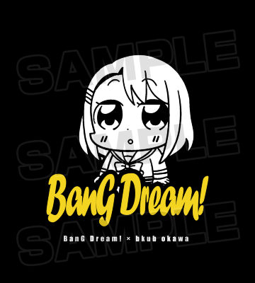 BanG Dream! × 大川ぶくぶ 奥沢 美咲 Tシャツ