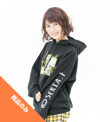深川芹亜コラボ パーカー/レディース