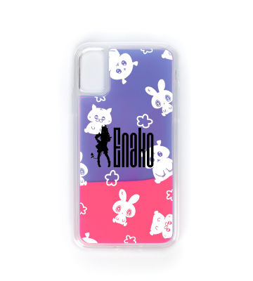 えなこオリジナルデザイン ネオンサンドiPhoneケース