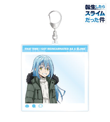 描き下ろしイラスト リムル 現代私服ver. フォトフレーム風BIGアクリルキーホルダー