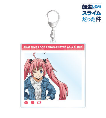 描き下ろしイラスト ミリム 現代私服ver. フォトフレーム風BIGアクリルキーホルダー