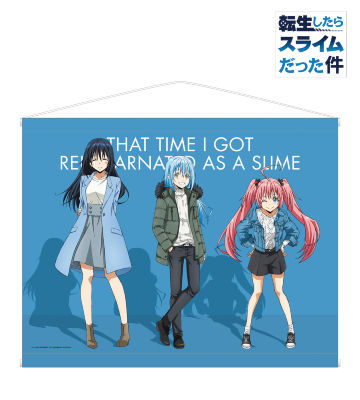 描き下ろしイラスト 集合 現代私服ver. タペストリー