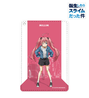 描き下ろしイラスト ミリム 現代私服ver. 1ポケットパスケース