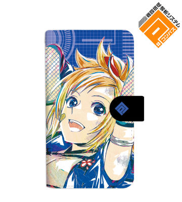 深川 まとい Ani-Art 手帳型スマホケース