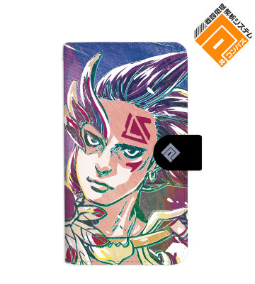 イスタカ Ani-Art 手帳型スマホケース