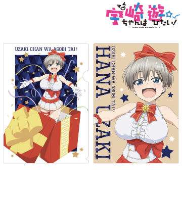 描き下ろしイラスト 宇崎花 クリスマスver. クリアファイル