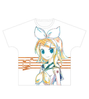 鏡音リン Ani-Art フルグラフィックTシャツ
