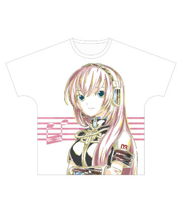 巡音ルカ Ani-Art フルグラフィックTシャツ