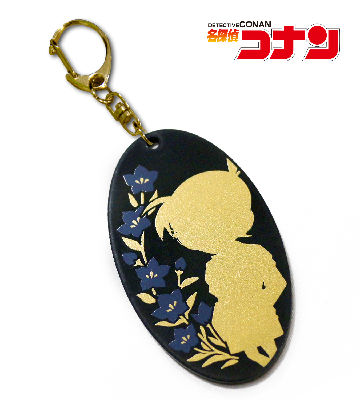 蒔絵アクリルキーホルダー（江戸川コナン）