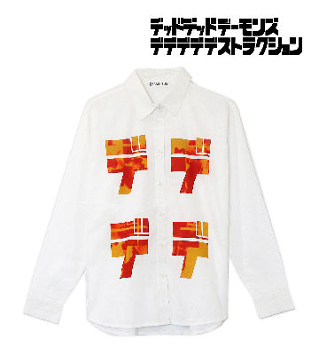 デデデデロゴ グラフィックシャツ