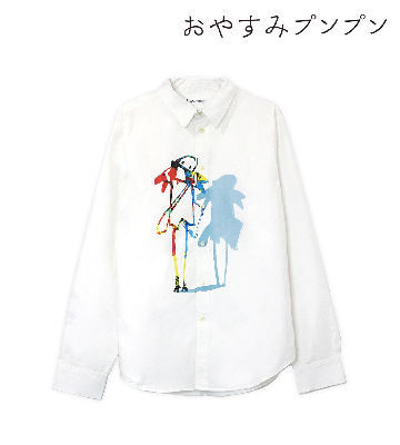 プンプン グラフィックシャツ