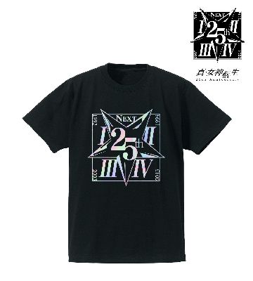 25th Anniversaryロゴ箔プリントTシャツ