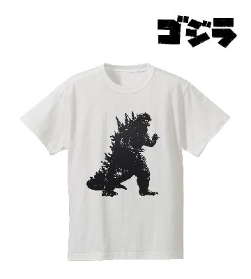 ゴジラ箔プリントTシャツ