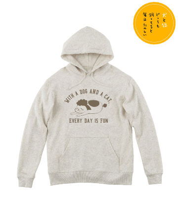 犬くん カレッジパーカー