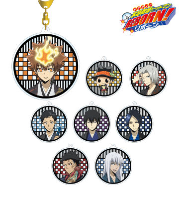 トレーディング 描き下ろしイラスト 和服Ver. アクリルキーホルダー