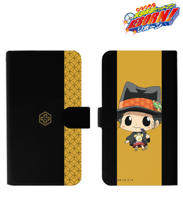 描き下ろしイラスト リボーン 和服Ver. 手帳型スマホケース