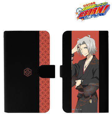 描き下ろしイラスト 獄寺隼人 和服Ver. 手帳型スマホケース