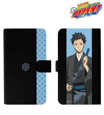 描き下ろしイラスト 山本武 和服Ver. 手帳型スマホケース