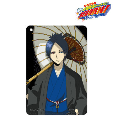 描き下ろしイラスト 六道骸 和服Ver. 1ポケットパスケース