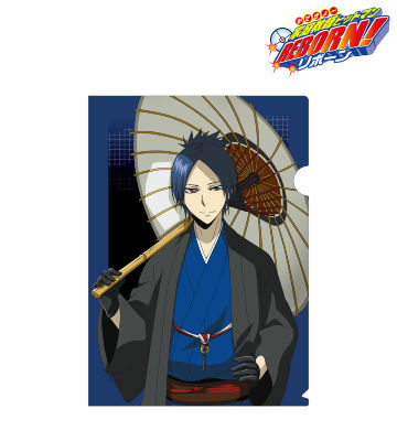 描き下ろしイラスト 六道骸 和服Ver. クリアファイル