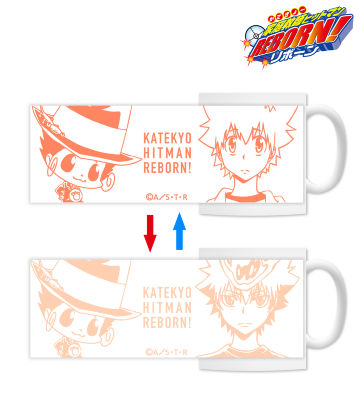 リボーン&沢田綱吉 チェンジングマグカップ