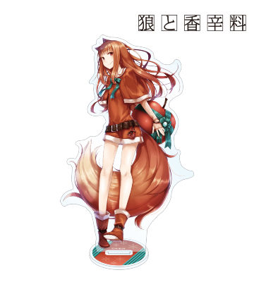 文倉十先生 描き下ろしイラスト ホロ サンタver. BIGアクリルスタンド