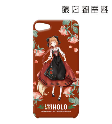 文倉十先生 描き下ろしイラスト ホロ アルザス民族衣装ver. iPhoneケース