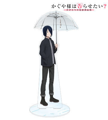 描き下ろしイラスト 石上 優 雨の日のお出かけver. BIGアクリルスタンド