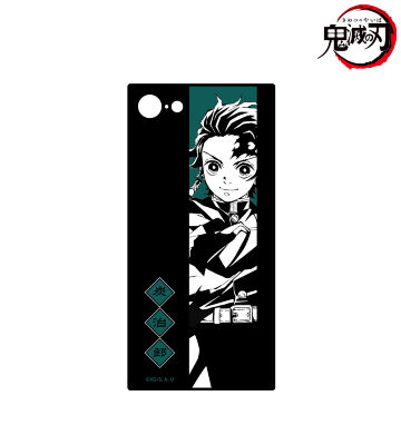 竈門炭治郎 スクエア強化ガラスiPhoneケース