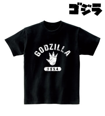 ゴジラ カレッジロゴTシャツ
