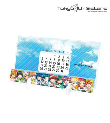 777☆SISTERS 卓上アクリル万年カレンダー