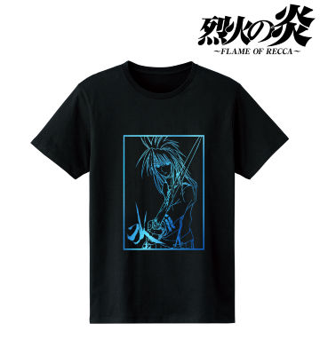 水鏡凍季也 箔プリントTシャツ