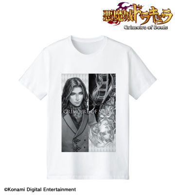 悪魔城ドラキュラ Grimoire of Souls 有角＆アルカードTシャツ