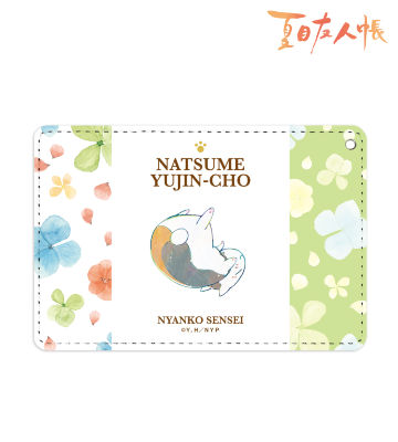 ニャンコ先生 Ani-Art 第3弾 1ポケットパスケース ミドリ