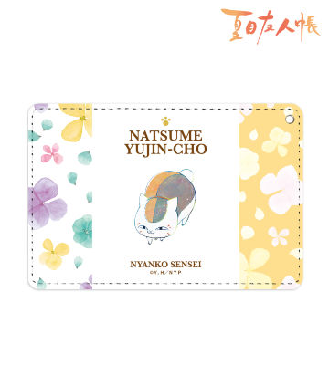 ニャンコ先生 Ani-Art 第3弾 1ポケットパスケース キイロ