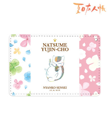 ニャンコ先生 Ani-Art 第3弾 1ポケットパスケース モモイロ