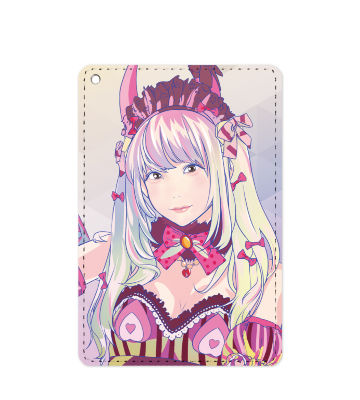 Ani-Art clear label 1ポケットパスケース