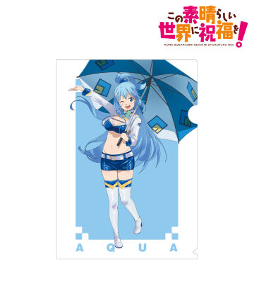 描き下ろしイラスト アクア レースクイーンver. クリアファイル
