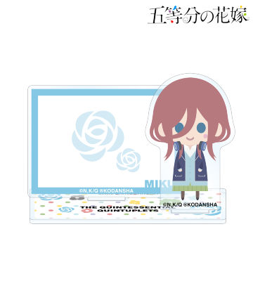 三玖 NordiQ アクリルメモスタンド