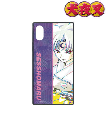 殺生丸 Ani-Art スクエア強化ガラスiPhoneケース