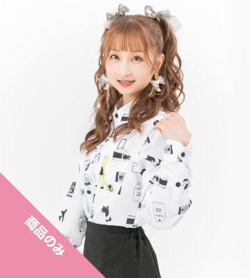 秋奈コラボ フルグラフィックシャツ/ユニセックス