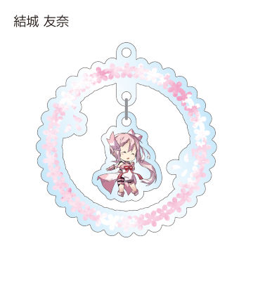 トレーディングゆらゆらアクリルキーホルダー