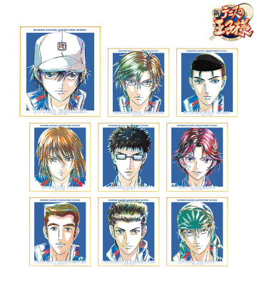 トレーディング 青学（せいがく） Ani-Art ミニ色紙