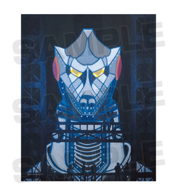 メカゴジラ出撃準備中 GEMSTONEクリエイターズ キャンバスボード