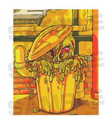 ヘドラ復活 GEMSTONEクリエイターズ キャンバスボード