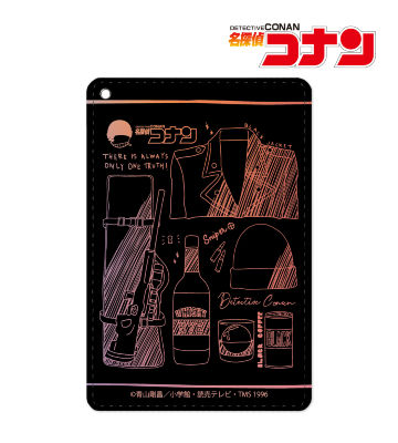 赤井秀一 グラデーションカラー 1ポケットパスケース
