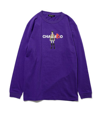 LIEUTENANT L/S TEE（PURPLE）/ユニセックス
