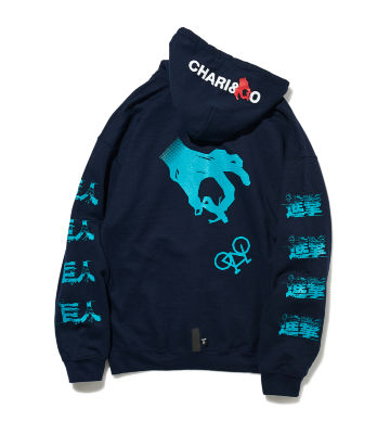 ATTACK ON TITAN HOODIE SWEATS（NAVY）/ユニセックス